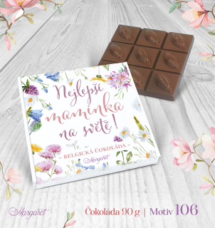 Belgická čokoláda 90 g  |  Motiv 106
